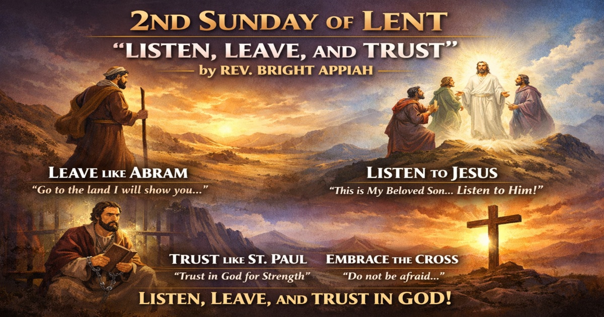 2ND SUNDAY OF LENT
