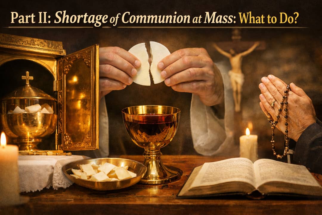 Part II: Shortage of Communion at Mass: What to Do and What Not to Do?