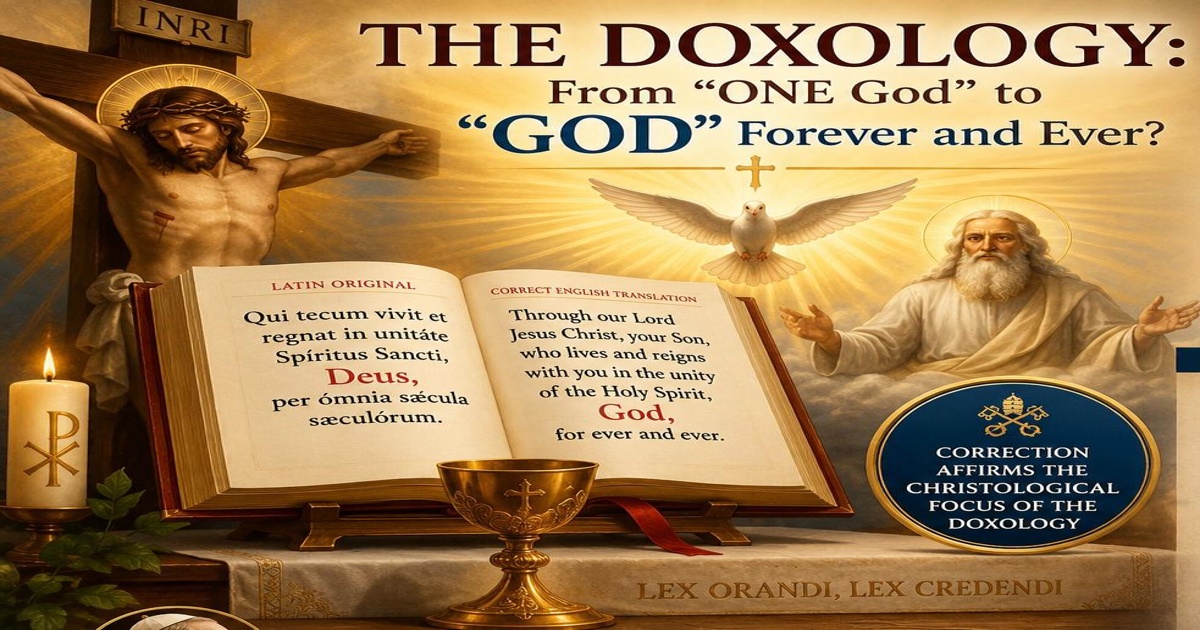 The Doxology: From “ONE God” to “GOD” Forever and Ever?